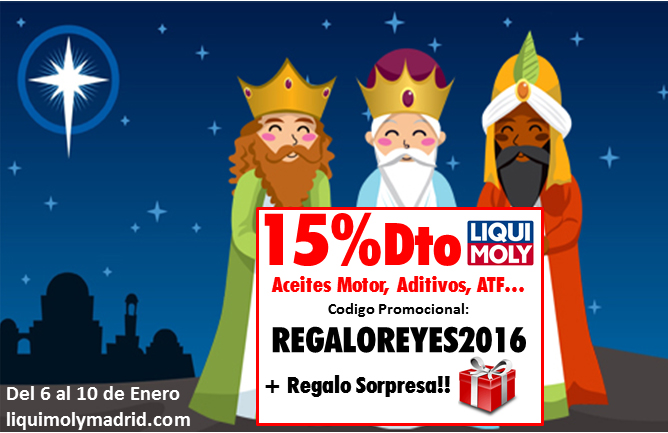 Feliz Da de Reyes! Y Disfruta de tu regalo Liqui Moly